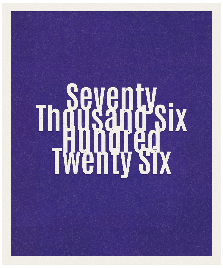 Count #70626