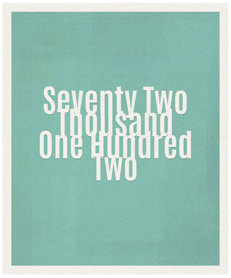 Count #72102
