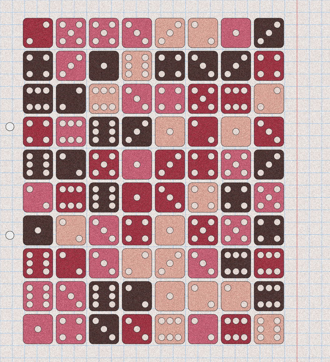 sketchbook page 6: dice roll #47