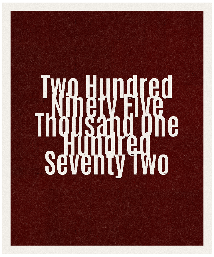 Count #295172