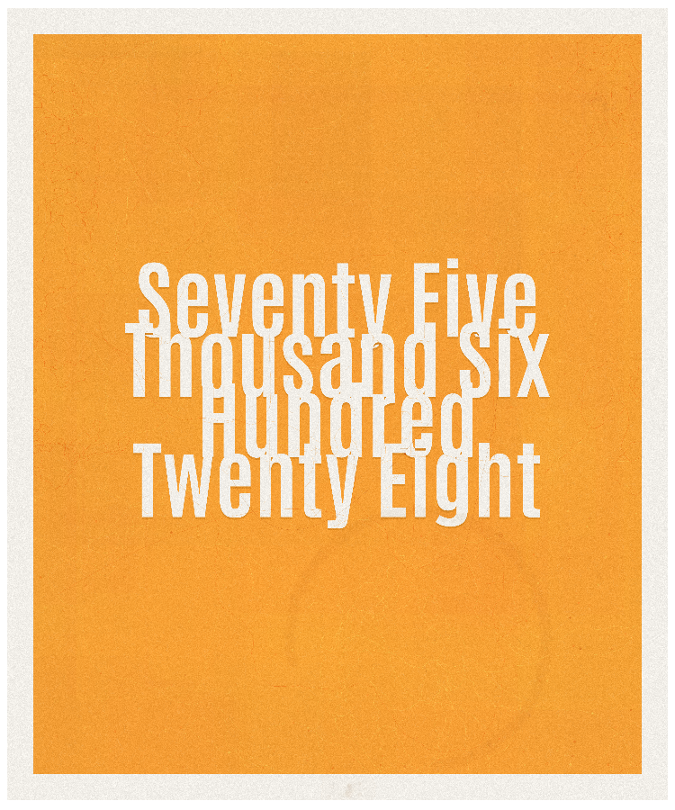 Count #75628