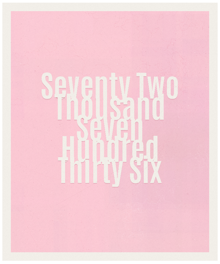 Count #72736