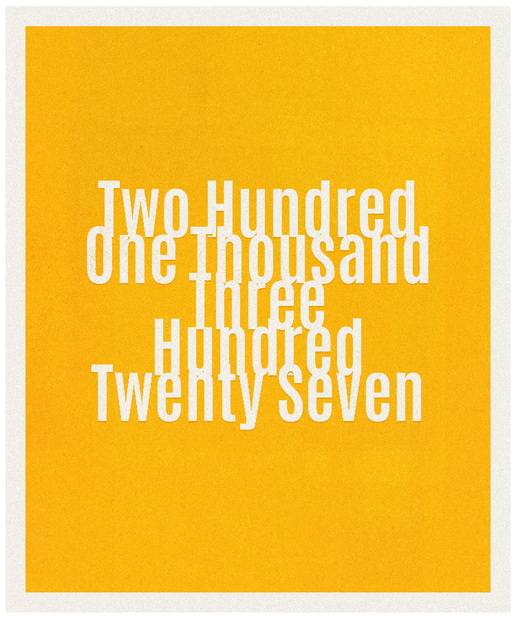 Count #201327