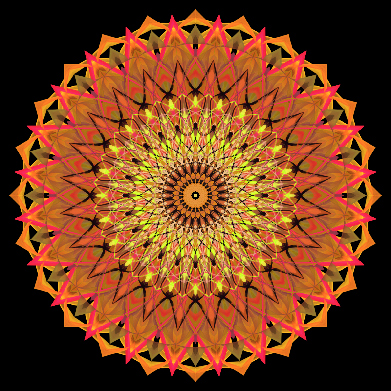 Morphing Mandala - #fxhashturnsone charity #59