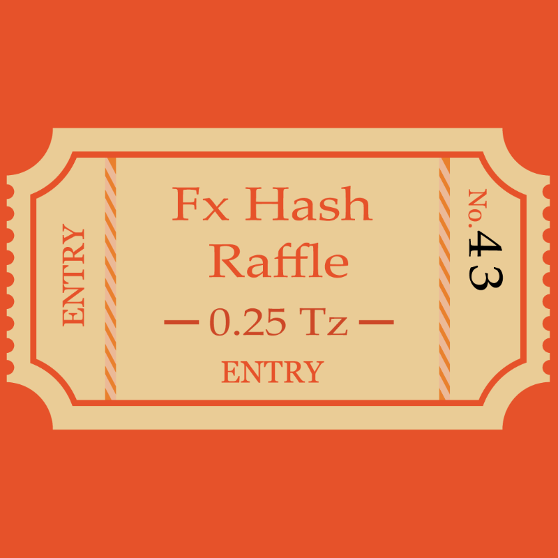 Tezos Raffle Ticket #3