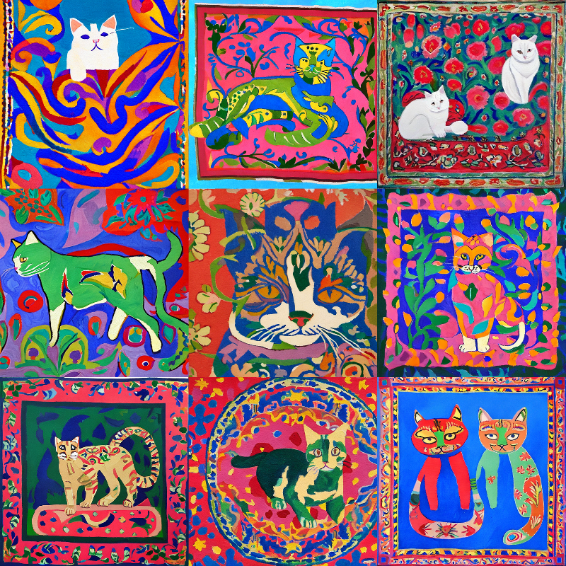 99 Patchworks of 9 Lives #33