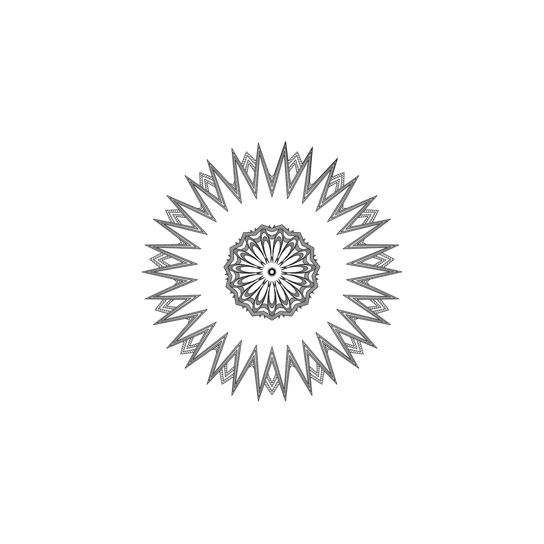 LL21 Mandala #110