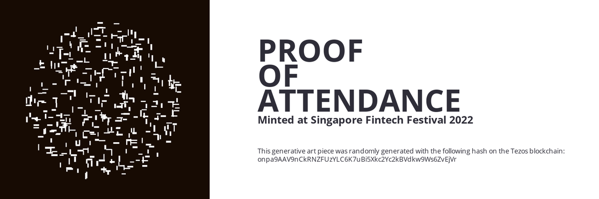 SFF2022 Proof of Attendance Token #1396