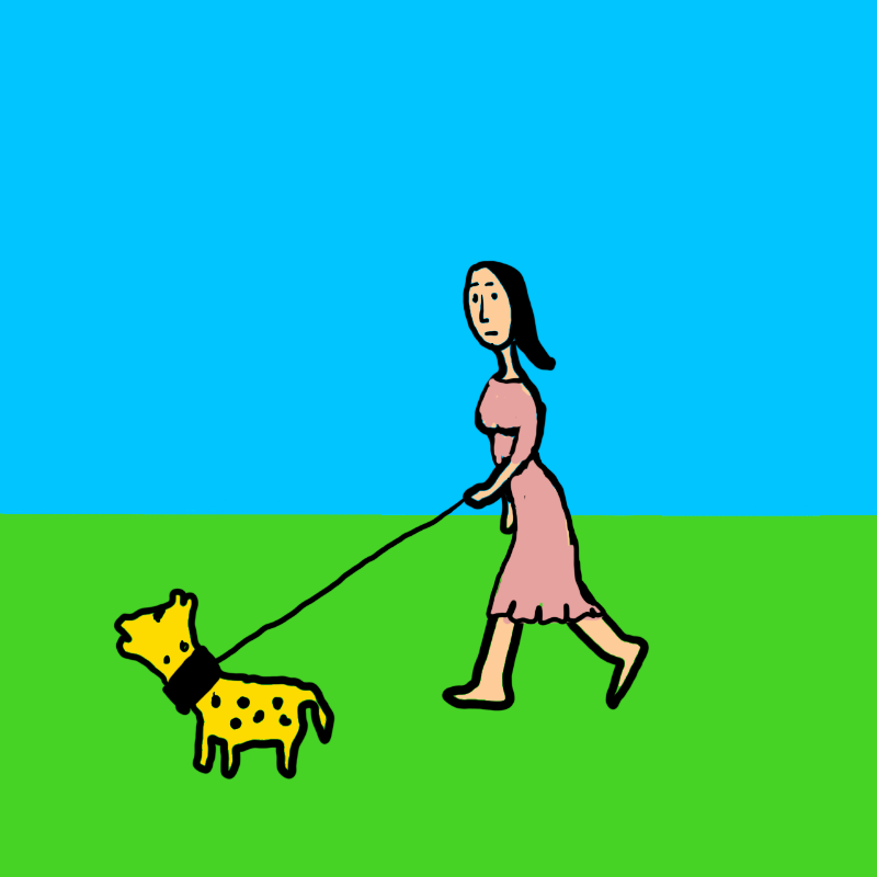 wALKING A DOG #35