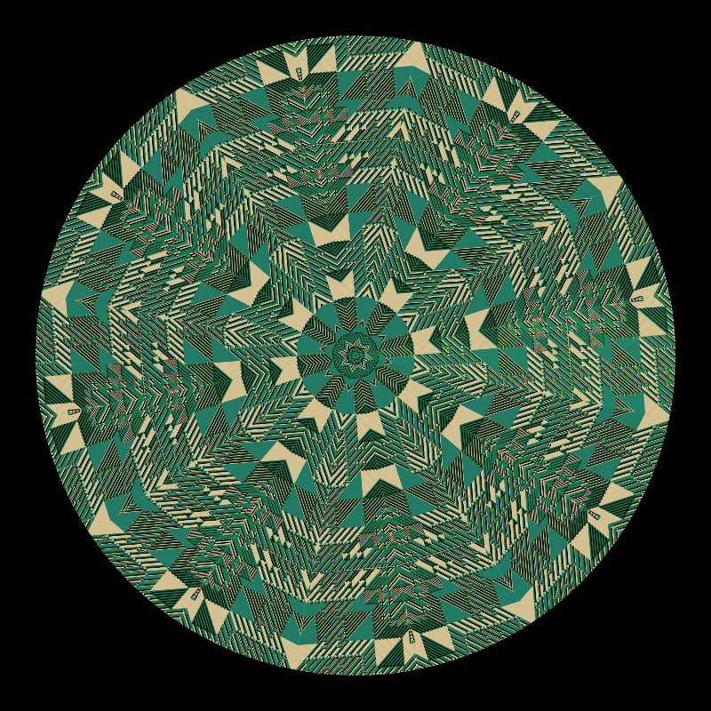 Binary kaleidoscope #158