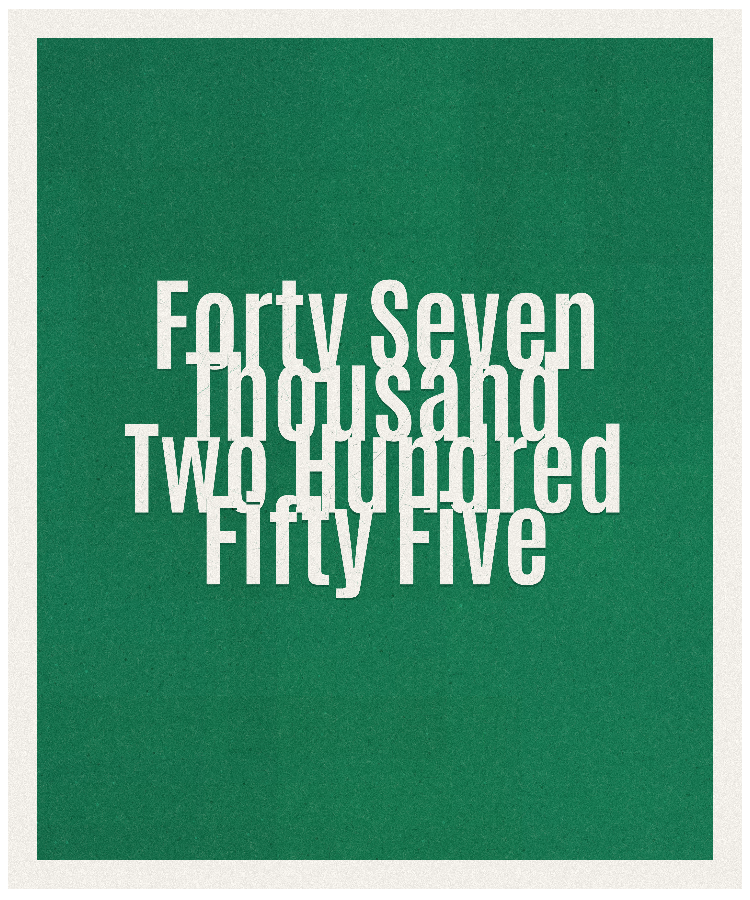 Count #47255