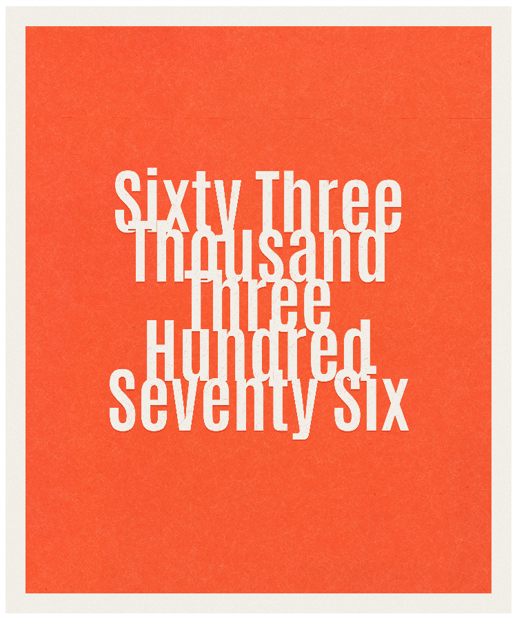 Count #63376