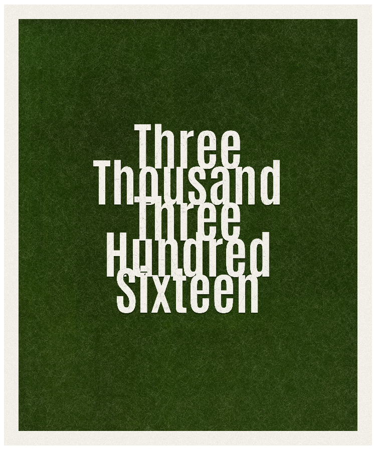Count #3316