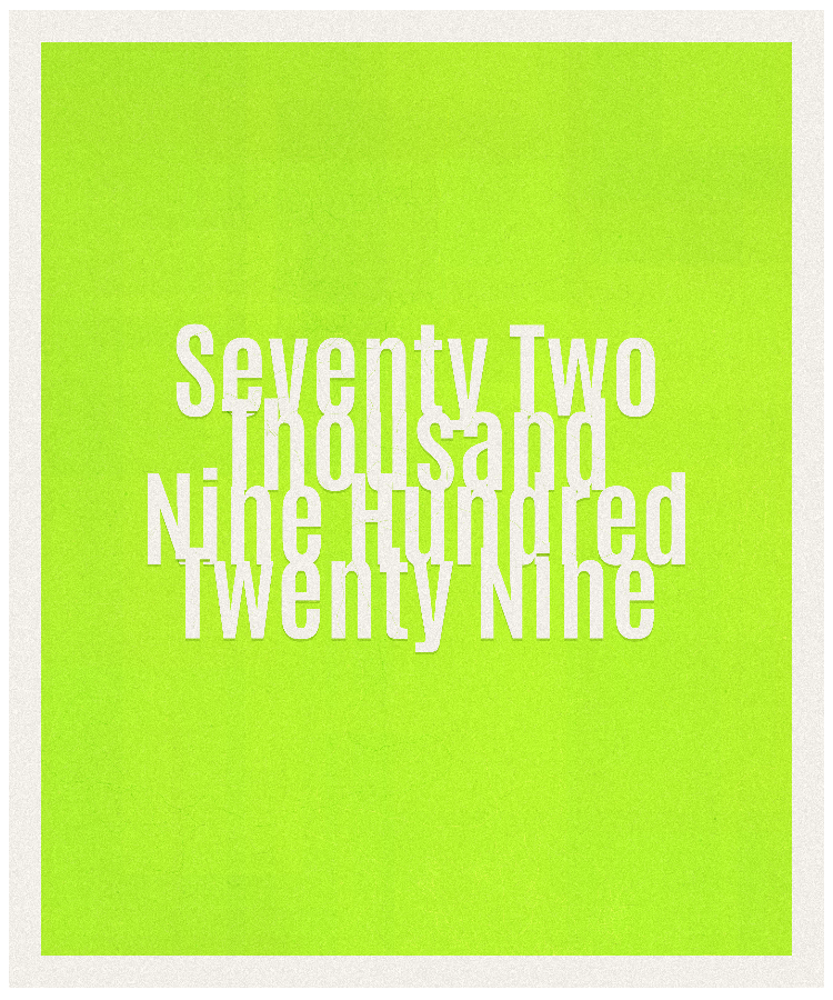 Count #72929