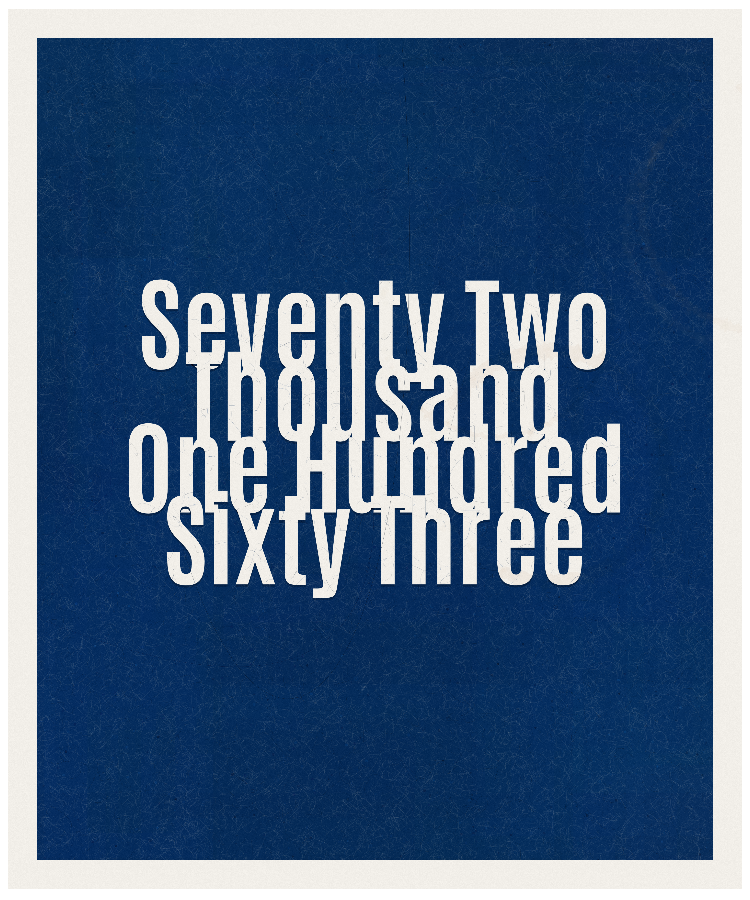 Count #72163
