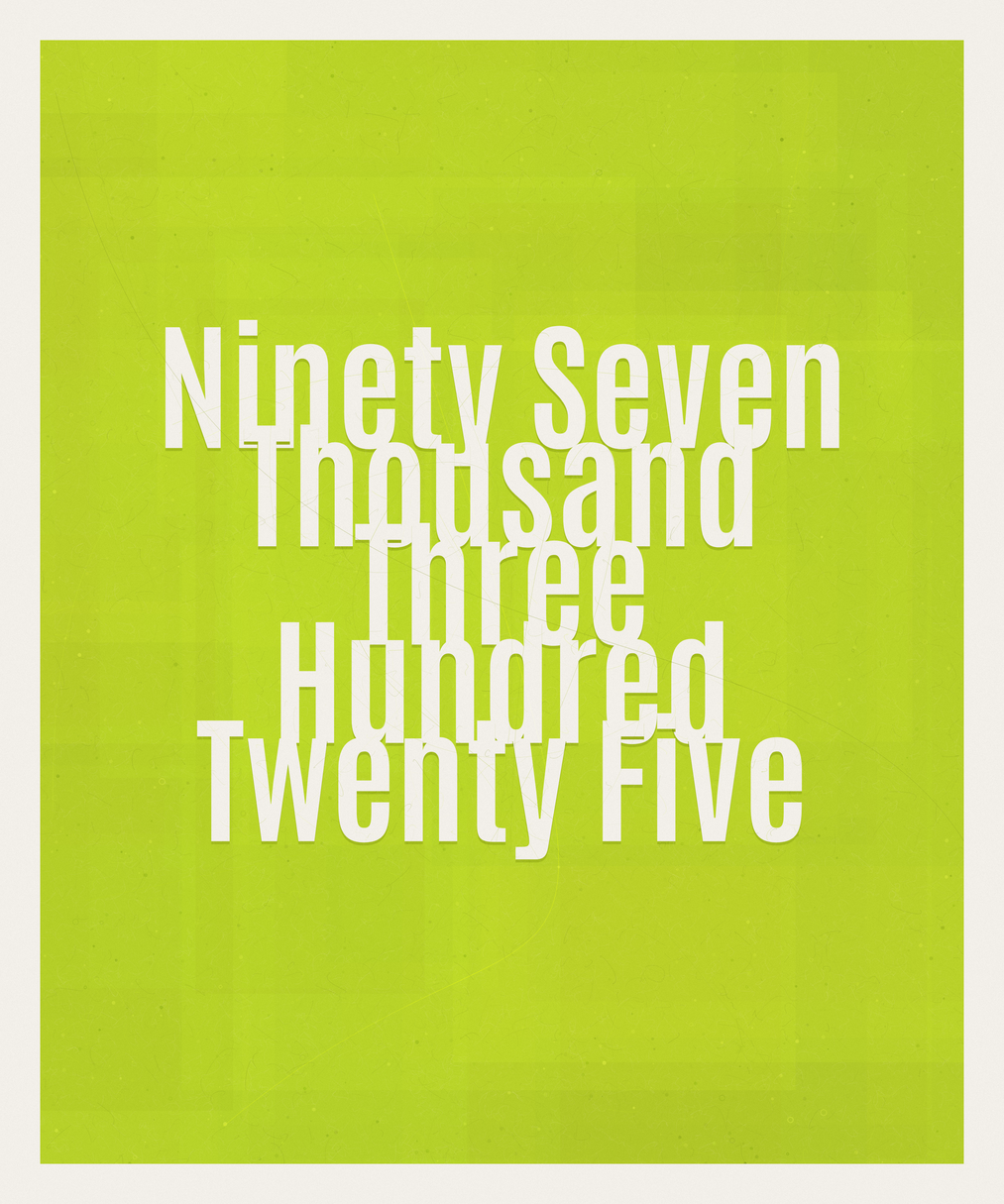 Count #97325