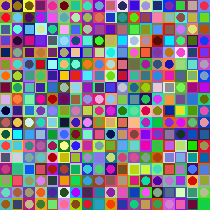 Square Dot Composition #168