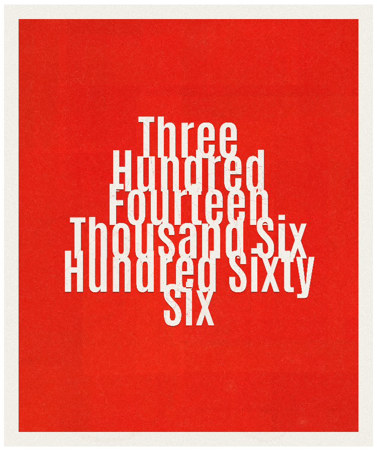 Count #314666