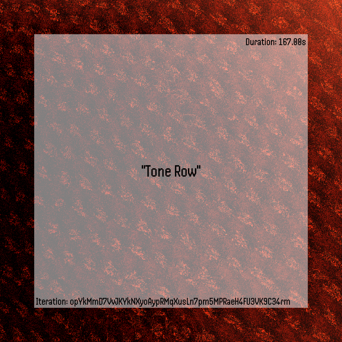 Tone Row #109