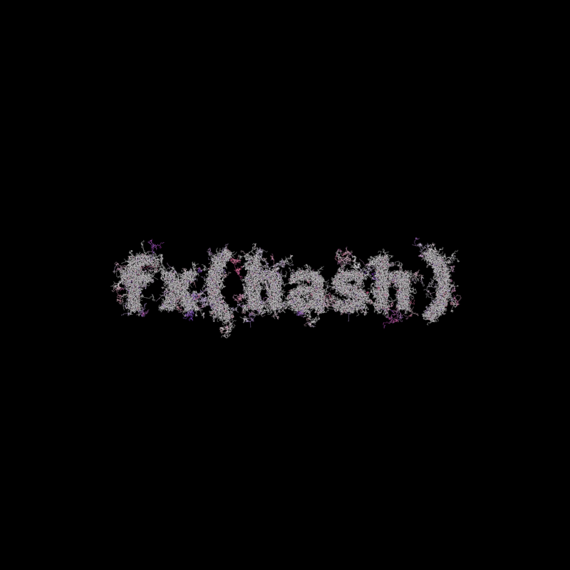 FXHASH Logo with Features #914