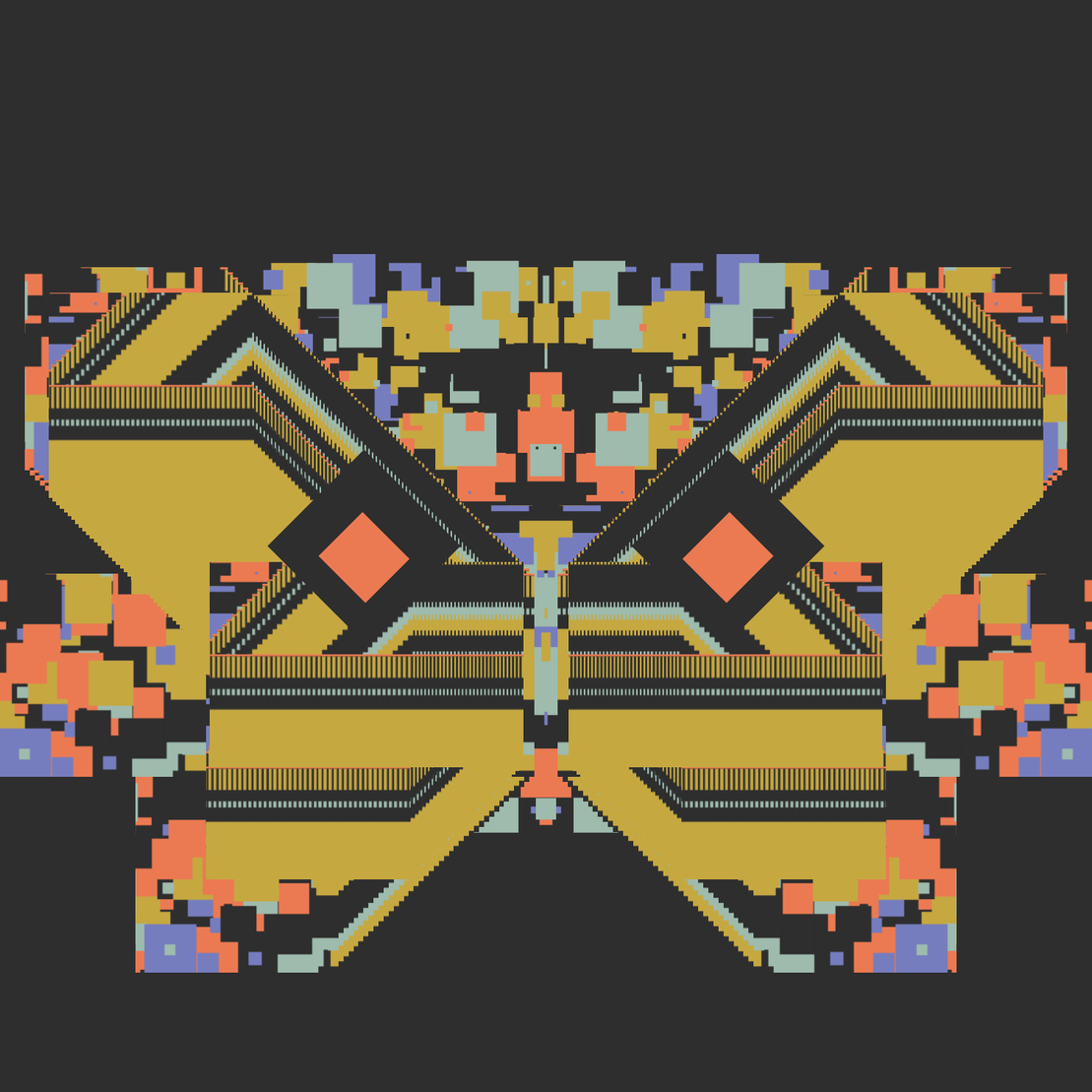 Glitchy Masks #22