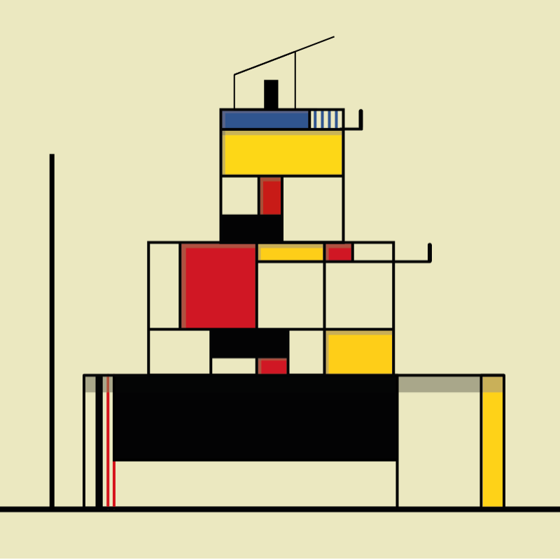 The Mondrian’s Houses #9