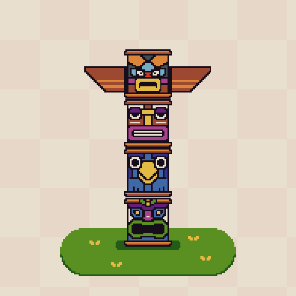 Tiki Totem  #26