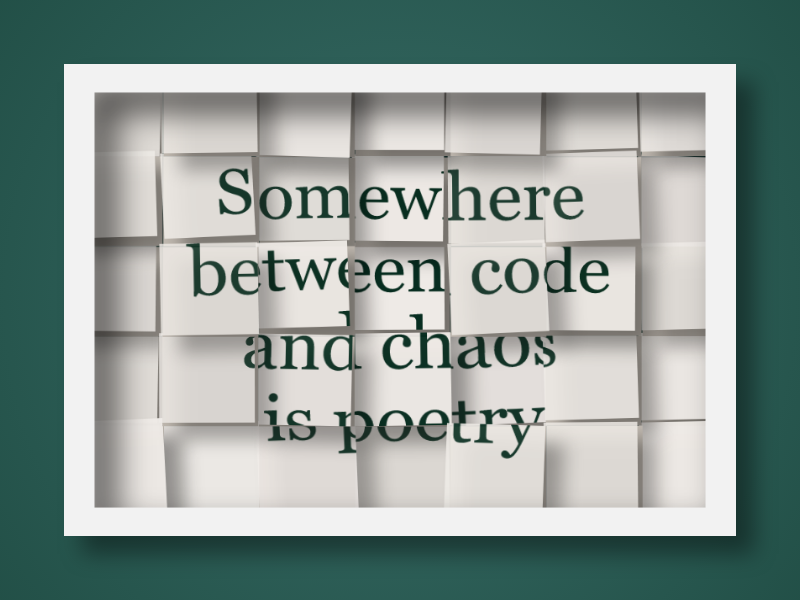 The Metaphor Machine #30955