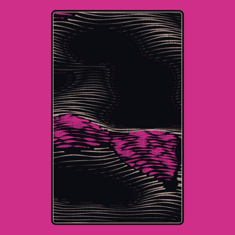 Topographic Playing Card #11