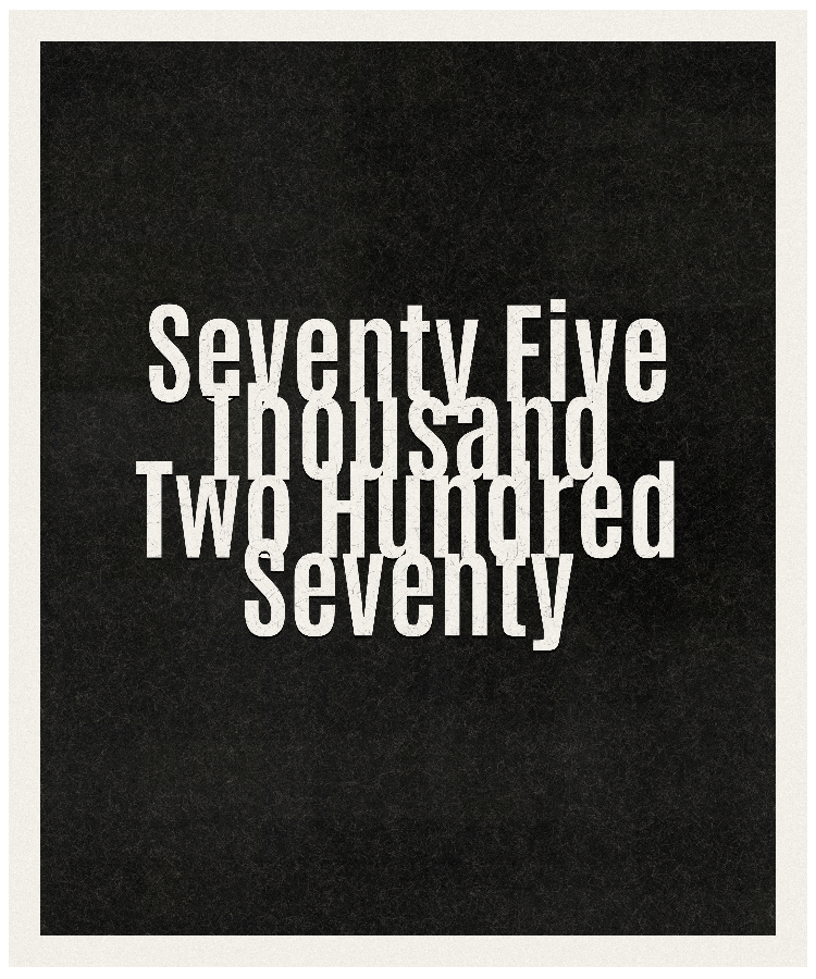 Count #75270