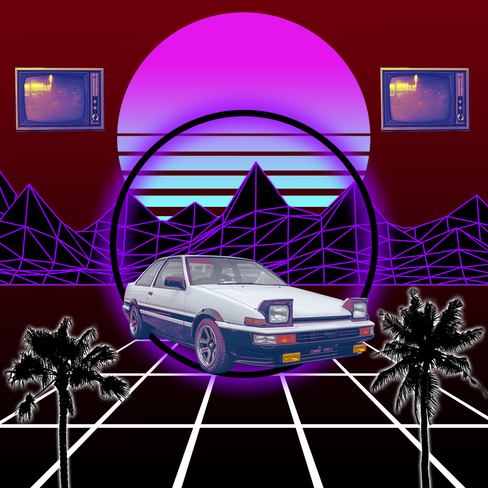 S Y N T H W A V E Nightlife Generator #100