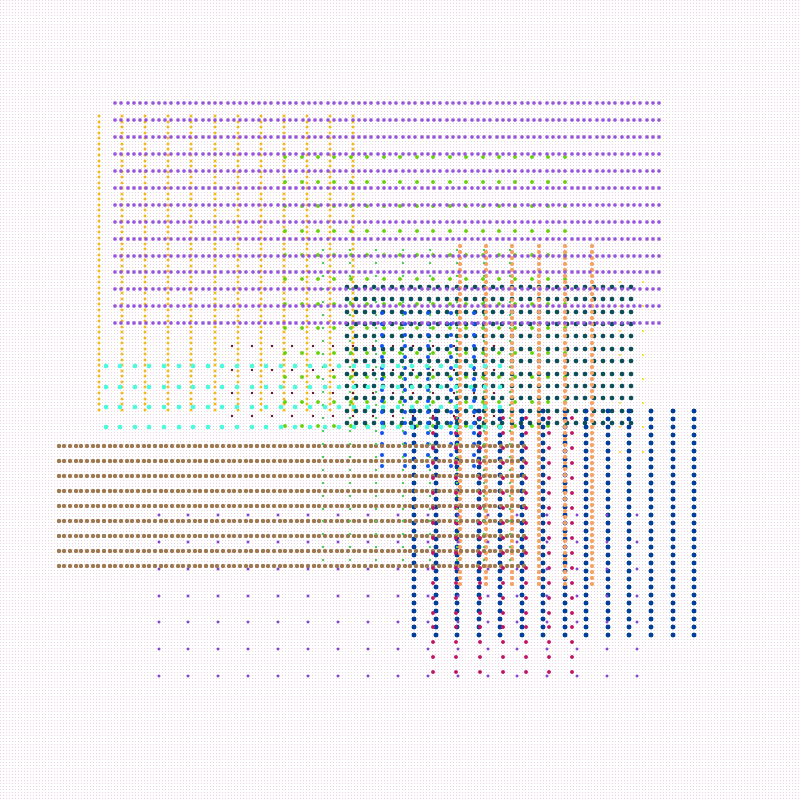 pointillist patchwork #22