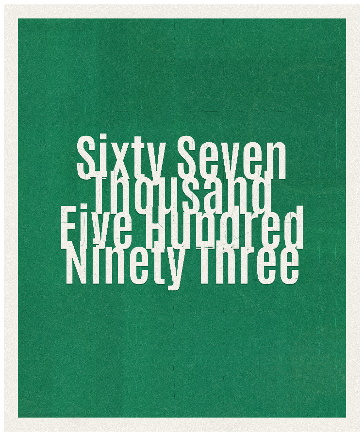 Count #67593
