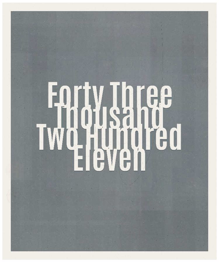 Count #43211