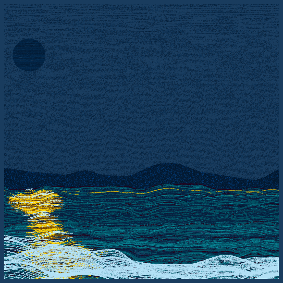 Moonlit Sea #235