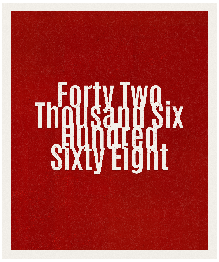 Count #42668
