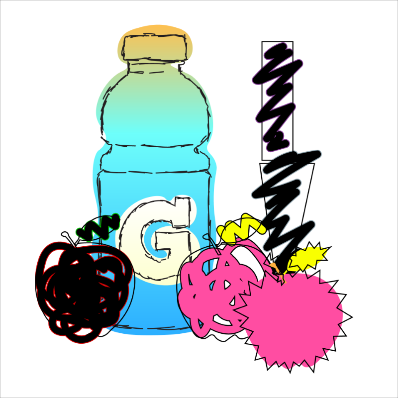 gatorade and apples #242