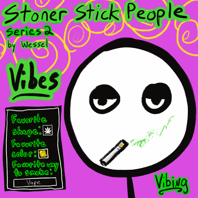 Stoner Stick People Series 2 #21