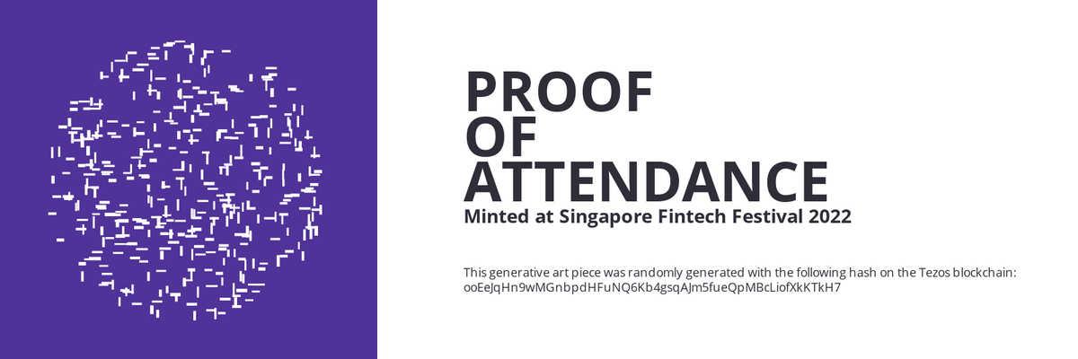 SFF2022 Proof of Attendance Token #975