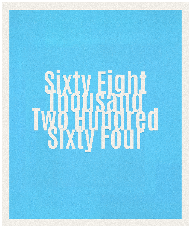 Count #68264