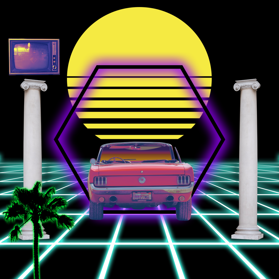 S Y N T H W A V E Nightlife Generator #48