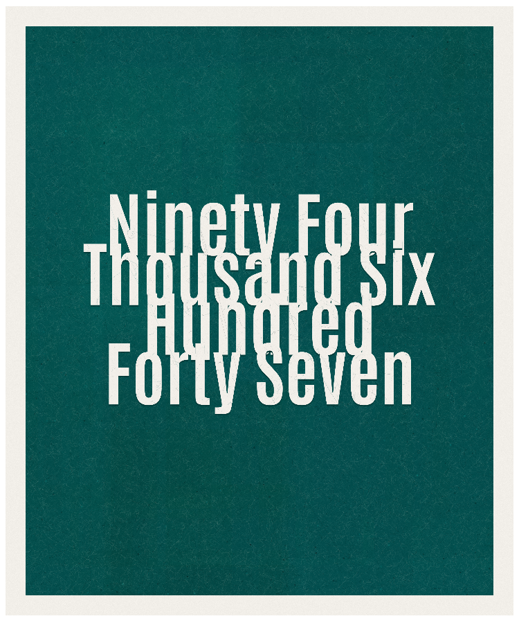 Count #94647