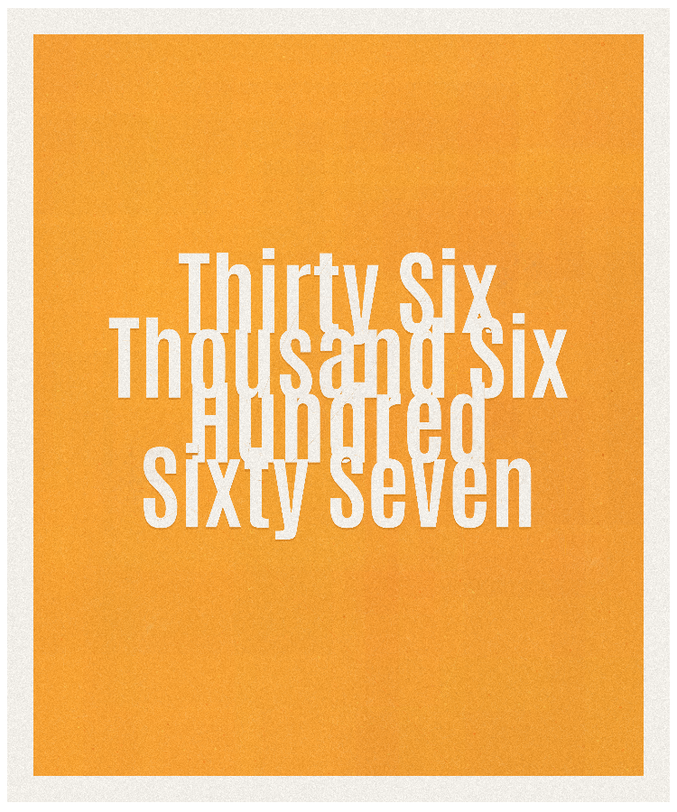 Count #36667