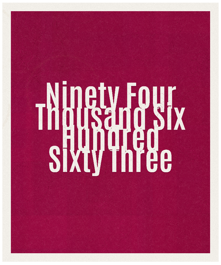 Count #94663