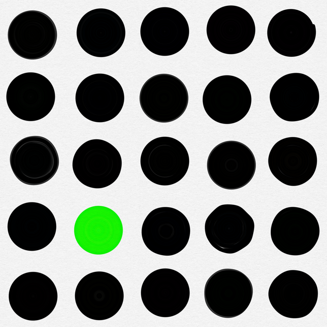 M'Fing Dots on a M'Fing Grid #77