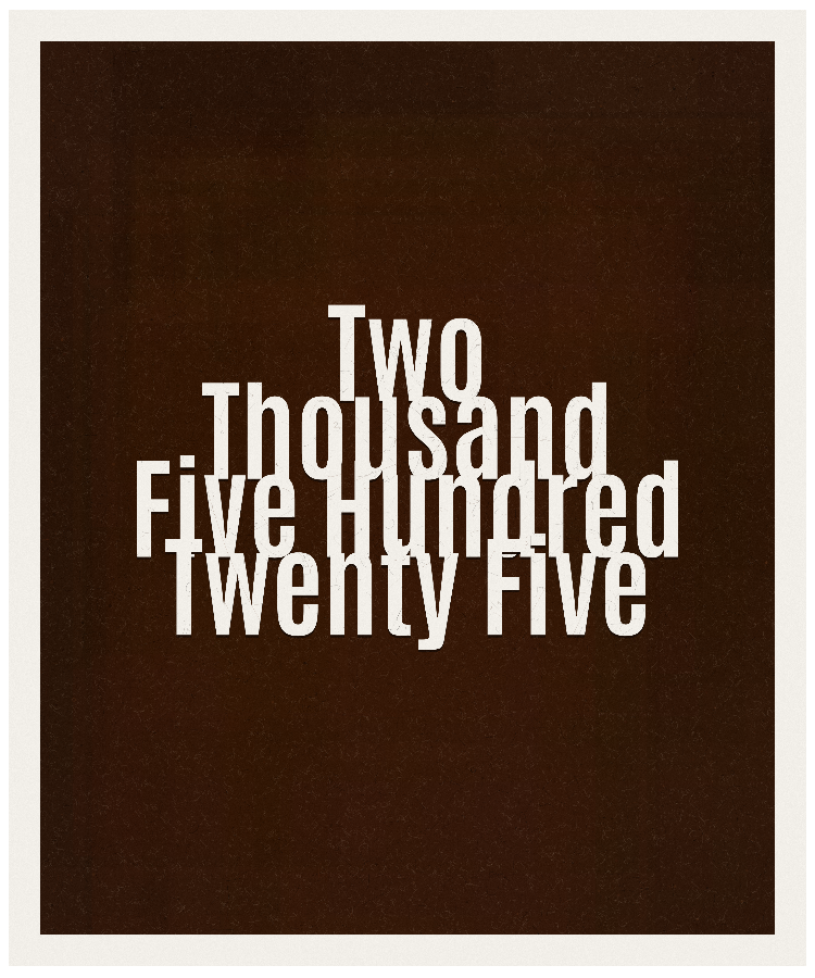 Count #2525