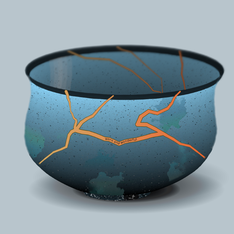 Kintsugi Pottery #34