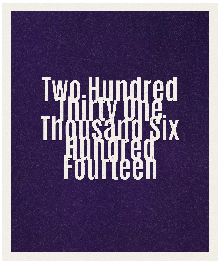 Count #231614