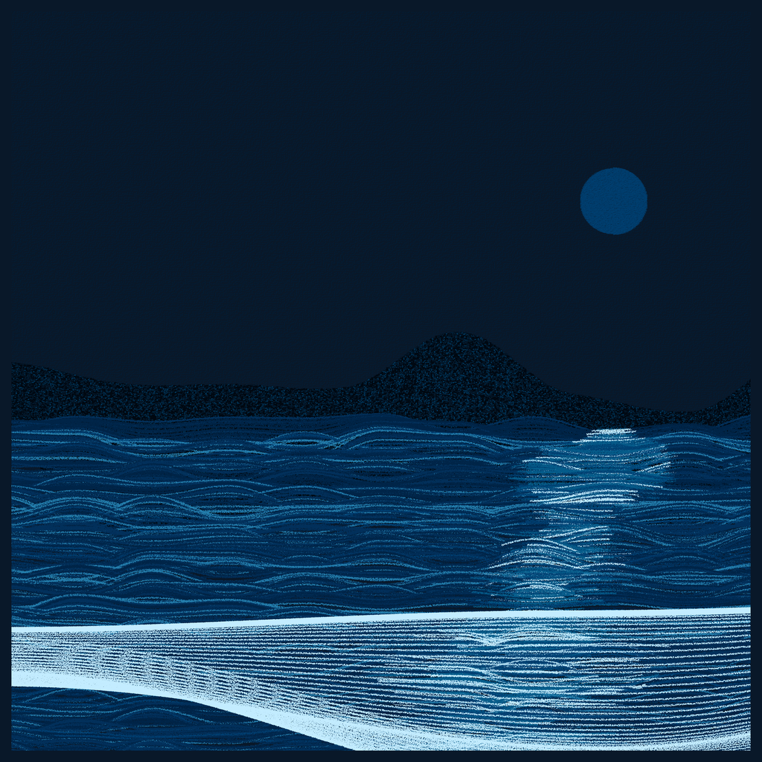 Moonlit Sea #274