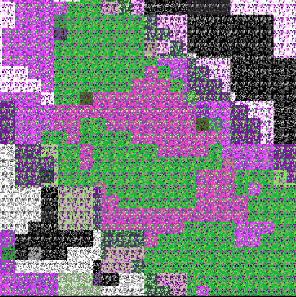 The Sight of Pixelated Land #7